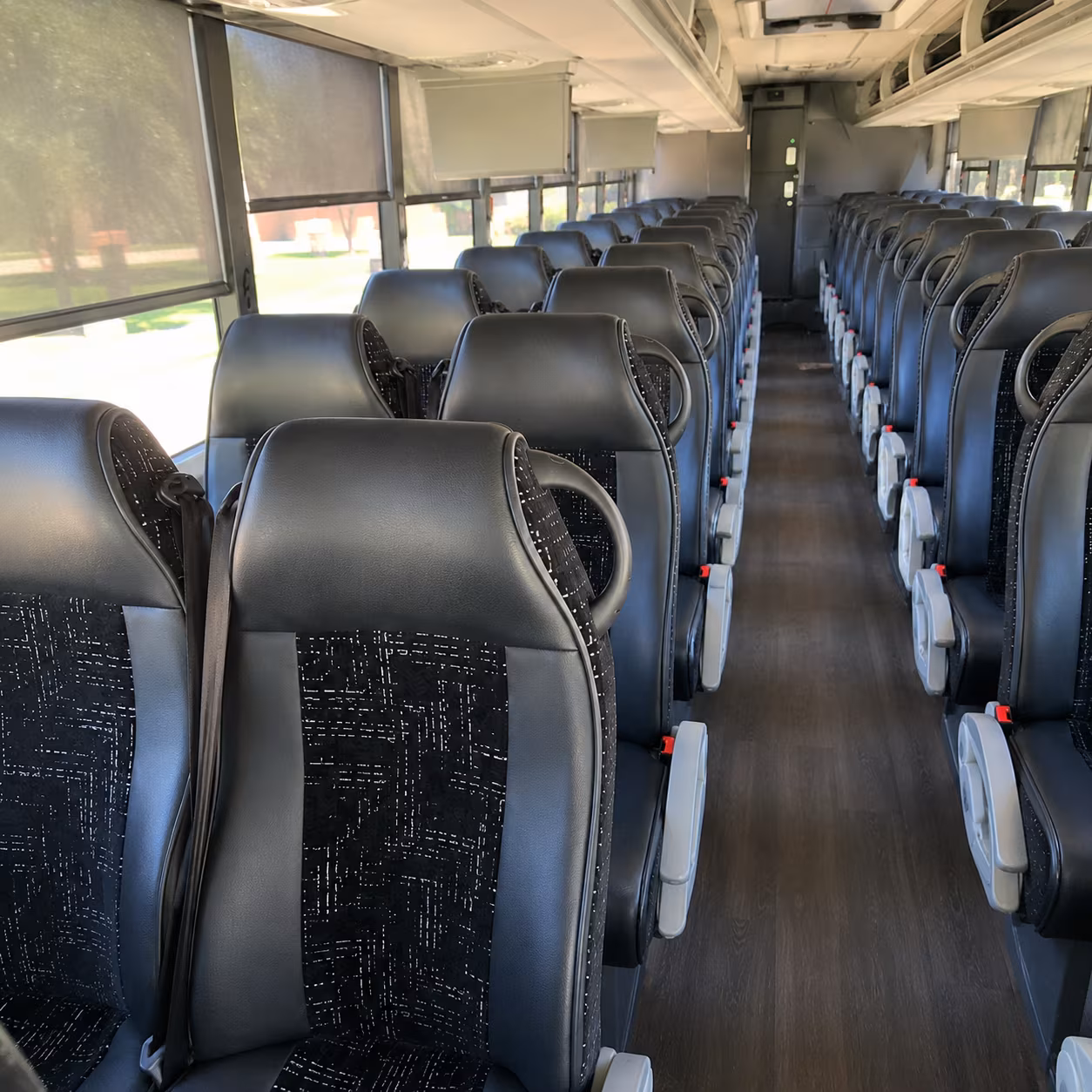 nampa charter bus interior