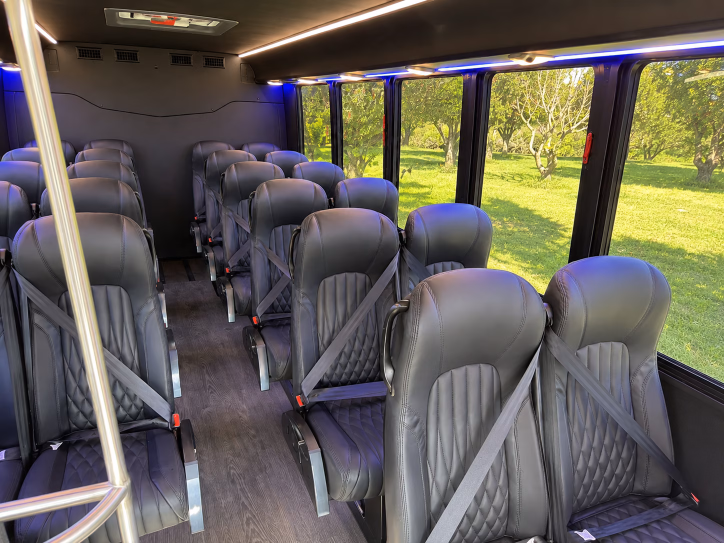 nampa employee transportation onboard seating